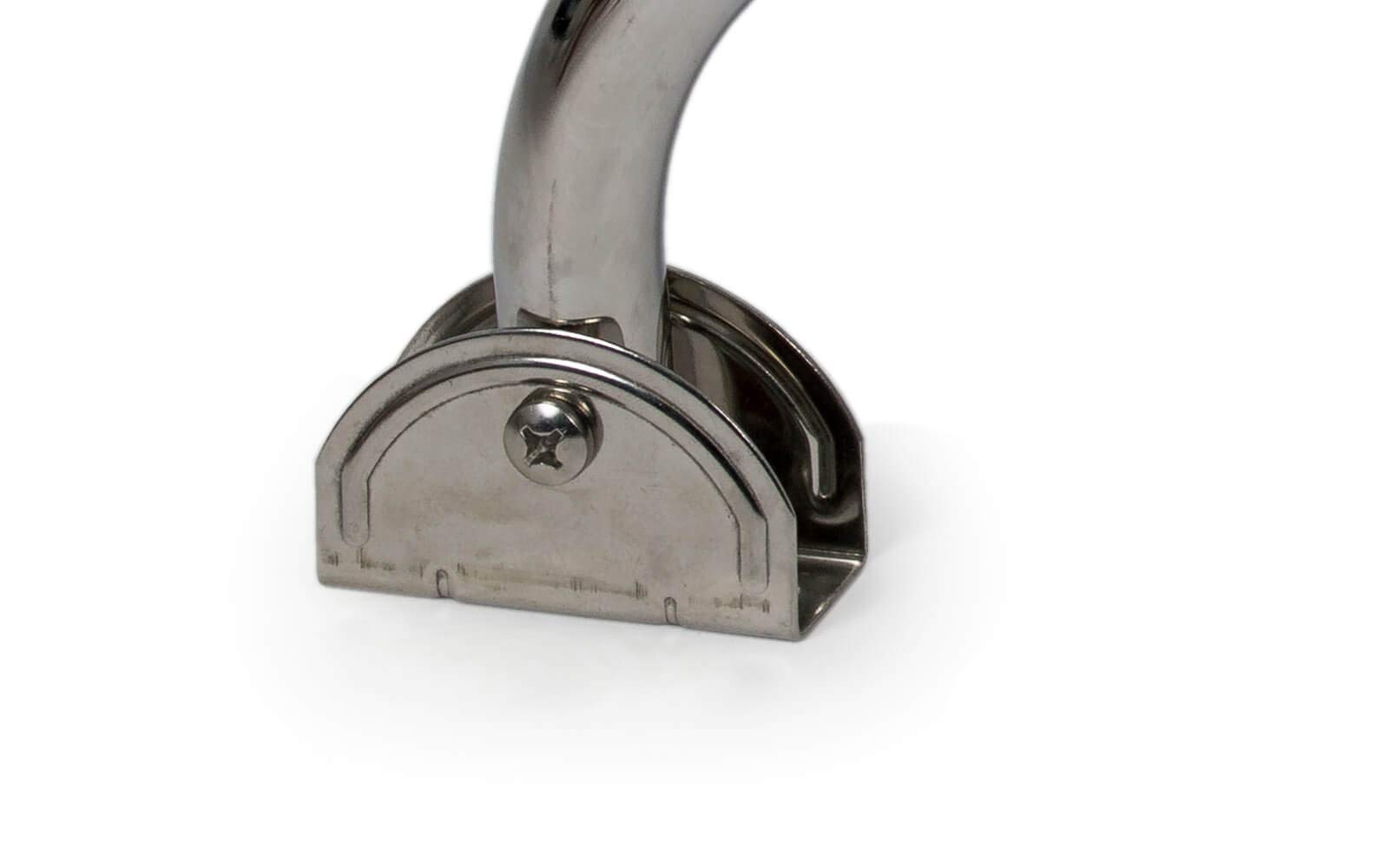 Badeleiter Bootsleiter 4 Stufen klappbar Länge 90 cm Edelstahl