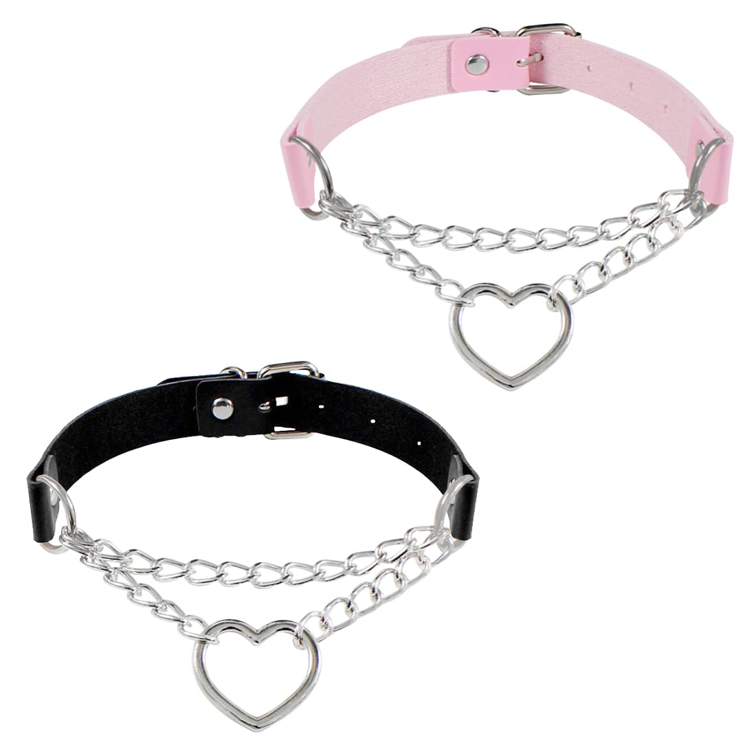 Collana A Strati In Pelle Vintage: Il Gioiello Punk-Rock Che Mette In Risalto Il Tuo Stile