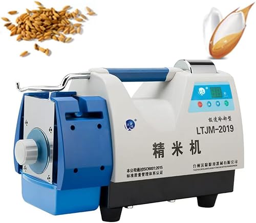 1PC LTJM-2019 Pequeño Molino De Arroz Pulidora Máquina De Arroz Automática Sheller Espesar Enfriamiento Máquina De Molino De Arroz 220V 850W