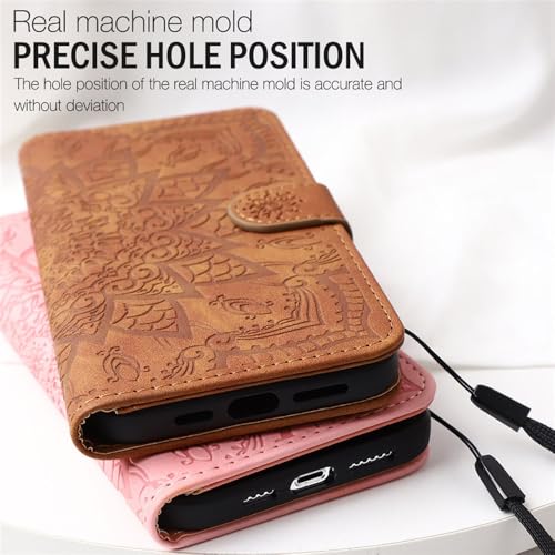 Étui de téléphone à rabat en cuir pour iPhone 14 Pro avec support vidéo - 6