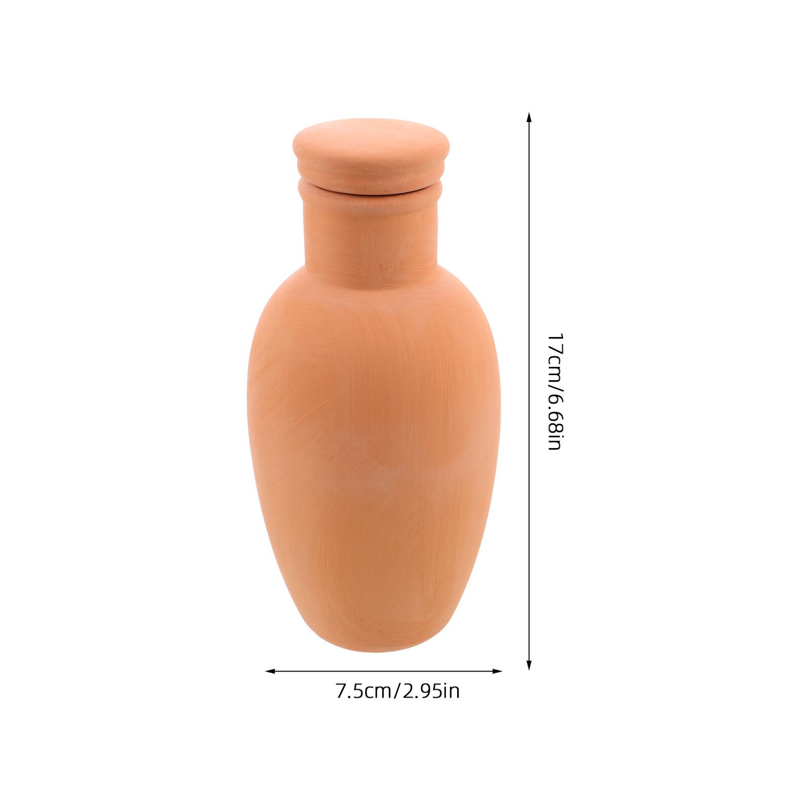 ibasenice 4pièces Arrosage Automatique pour Plantes Pot Système Arrosage avec Piquets Terre Cuite Accessoire Irrigation pour Intérieur Et Extérieur