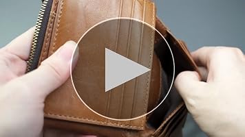 Amazon | [Wreyu] 本革財布 メンズ 2つ折り 人気ランキング 一流