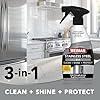 Weiman Stainless Steel Cleaner and Polish - 2 Pack - Removes Fingerprints, Residue, Water Marks and Grease from Appliances w/Buffing Towel #2