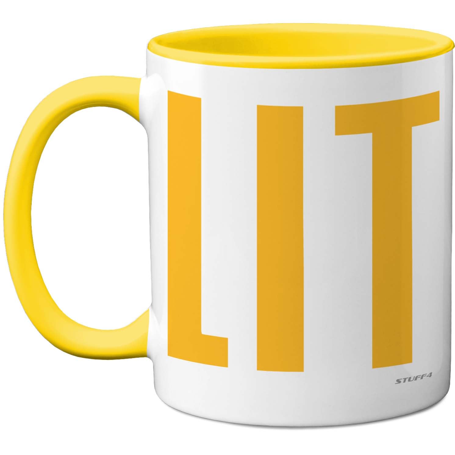 Stuff4 Rude, Yellow Cl*t Mug Swearing Birthday Presents