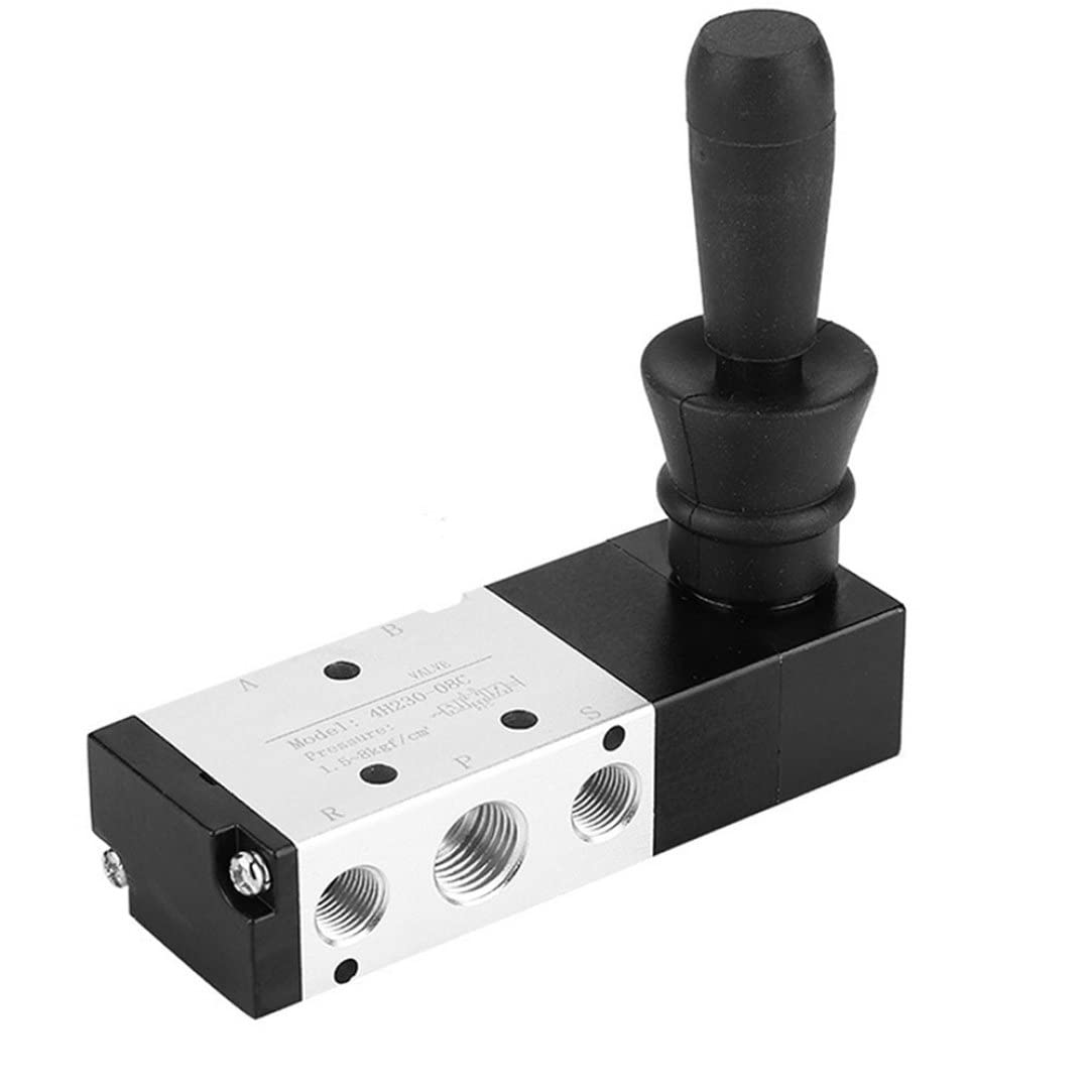 Buy Pneumatic Lever Manual Control Valve 4H230-08 5 Way 3 Position 0 ...
