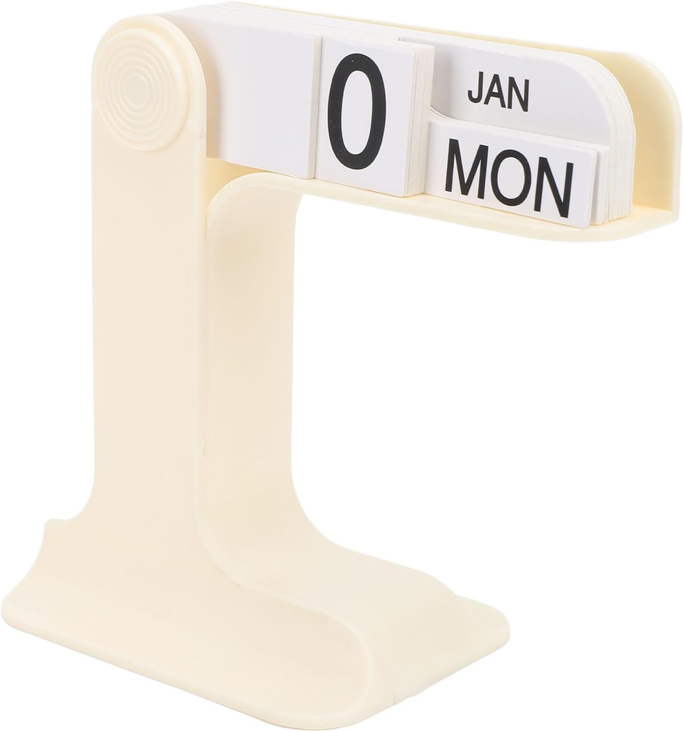 Asixxsix Mini Desk Calendar, Reusable Perpetual Daily Flip, Calendar Month Date and Day Boards Flip Calendar, Small Desktop Calendar, Desktop Perpetual Flip Calendar for Home Office