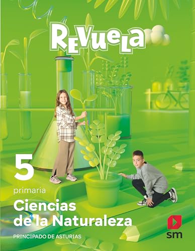 Portada de Ciencias de la Naturaleza 5º Primaria. Serie Revuela