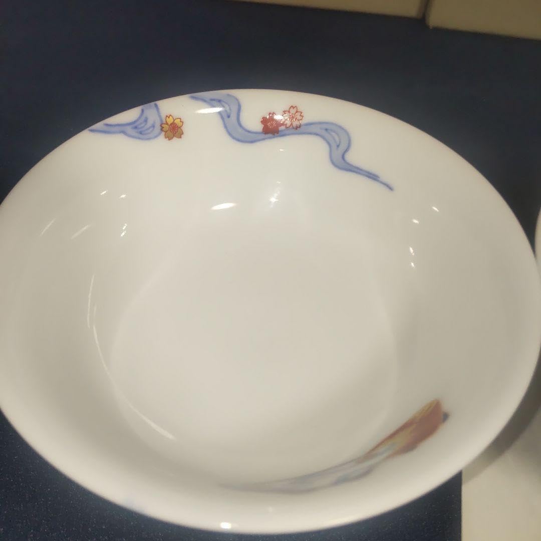 深川製磁 百年庵 貝合せ 茶碗 小どん 丼 椀 金彩 桜 2個セット 箱付 深川製磁 百年庵 貝合せ 茶碗 小どん 丼 椀 金彩 桜 2個セット