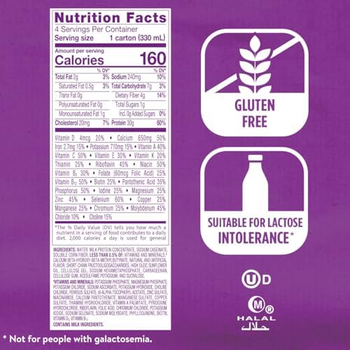 Ensure Max Protein 2-in-1 Vanilla Shake, 30g High Protein, HMB, 12 Pack — view 7
