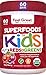 Kids Superfood Reds and Greens Juice Powder by Feel Great 365, 1 Best Tasting and Made with Real Fruits & Vegetables, includes Probiotics to Help Build Immunity*,Non-GMO, Gluten Free, Organic & Vegan