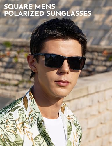 Bircen Men's Polarized Anti-Glare AL-Mg Metal Sunglasses (Various) - image 2