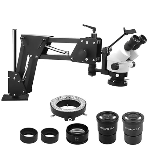 Binocular Microscope with Zoom LED Light Jewelry Inspection