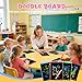 Glochin 2 Pack LCD Writing Tablet for Kids, Erasable and Reusable Toddler Doodle Board in 8.5 inch, Ideal Educational Drawing Pad for Learning Toy for Ages 3-8 Gifts for Girls Boys