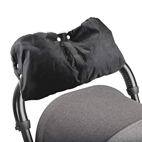 Handwärmer Kinderwagen, Mture Handschuhe Handmuff mit warme Fleece und Baumwolle Innenseite, Wasserdicht, windabweisend atmungsaktiv Fingerwärmer, Universalgröße für Kinderwagen, Buggy, Radanhänger.