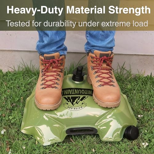 Camping Water Container 2 Gallon Collapsible Water Jug with Spout - Reusable Plastic Flasks, Foldable Empty Gallon Jug for Water Storage, Water Bag for Outdoor Hiking Emergency Prep (1 Pack) miniatura 5