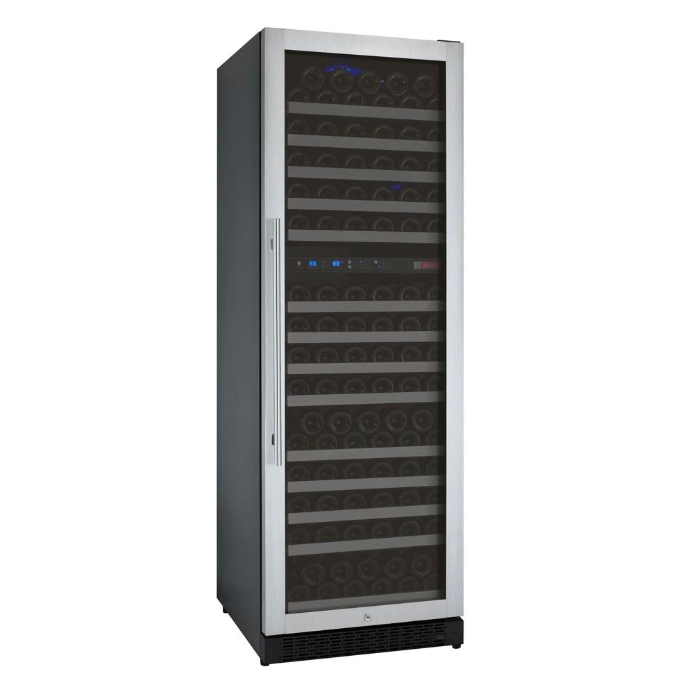 Allavino VSWR172-2SSRN FlexCount Series 172 Bottle Dual Zone Wine Refrigerator with Right Hinge