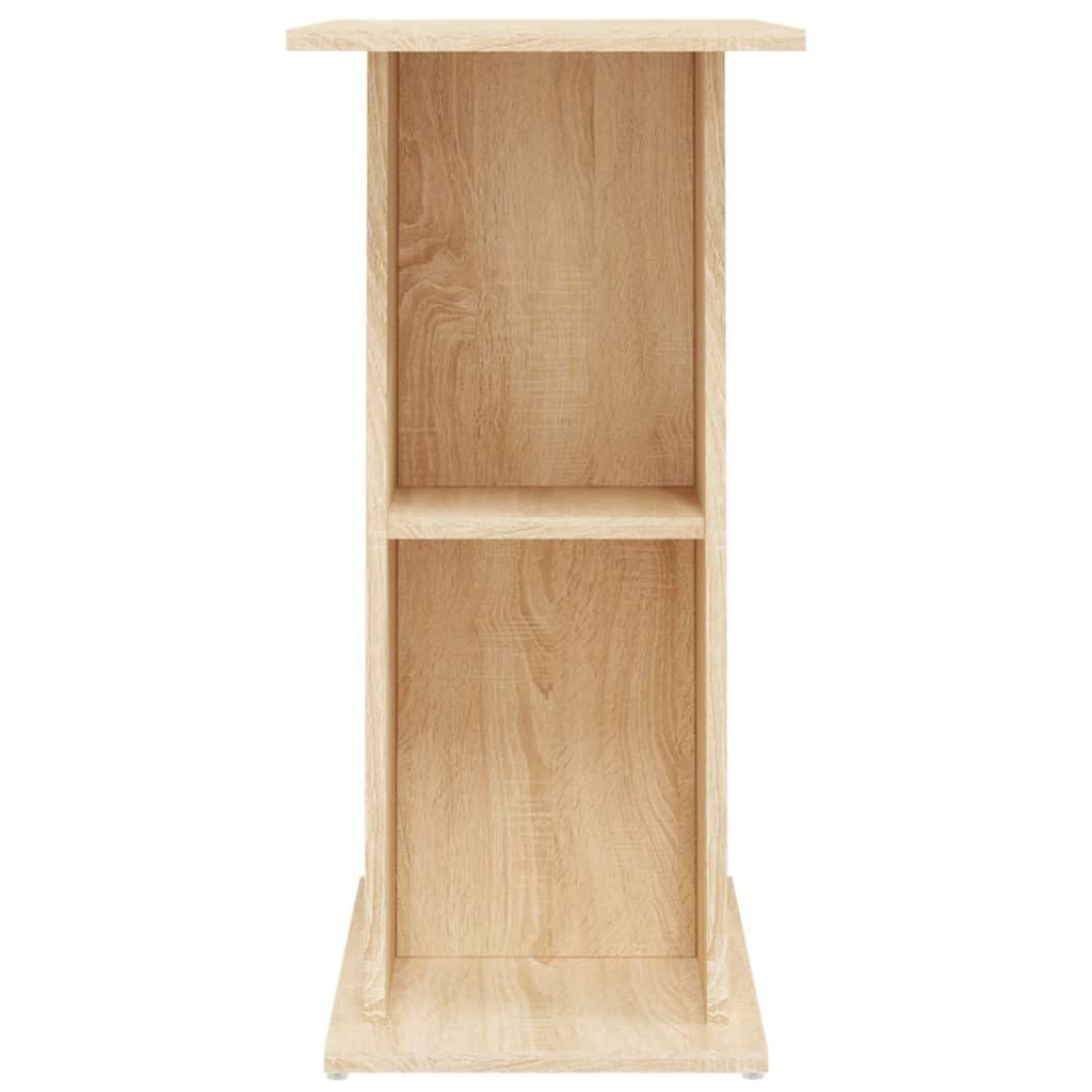 Tomostar Support pour Aquarium Meuble de Base chêne sonoma 75x36x72,5 cm