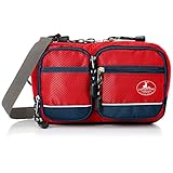 [キャプテン スタッグ] ウエストバッグ レッド [並行輸入品]