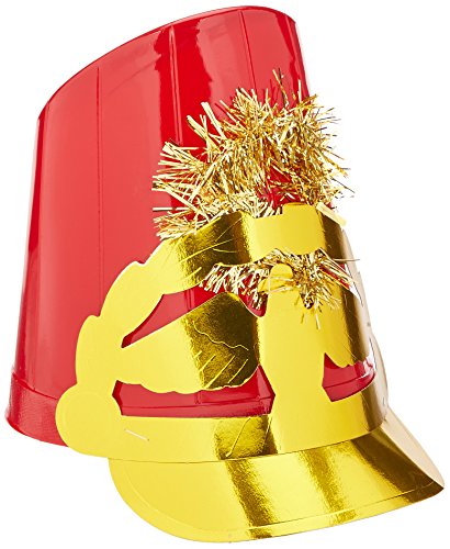 Plastic Drum Major Hats (asstd colors) Party Accessory  (1 count)