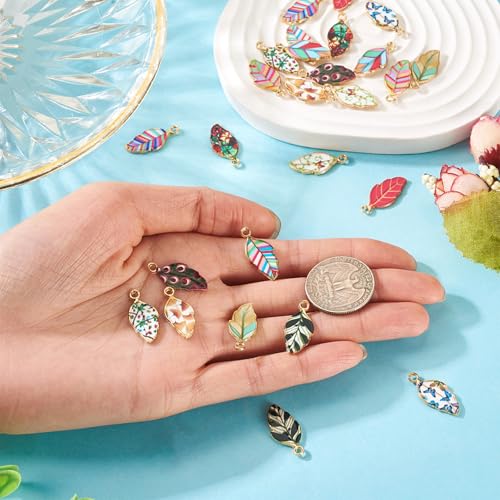 Breloques en émail pour customiser vos bracelets et colliers faits main - 5