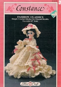 Constance - Fashion Classics - Crocheted Dress for 15 Inch Doll (Fibre Craft, 174)