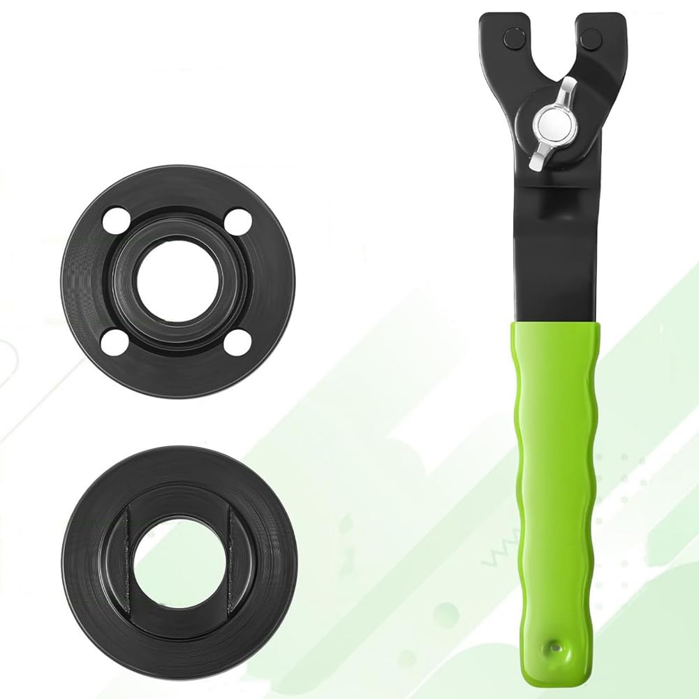 25 Unids Amoladora Angular Tuerca Amoladora Angular Llave Kit 5/8 Pulgadas-11 de Metal Tuerca Llave, Amoladora Angular Accesorios Herramientas