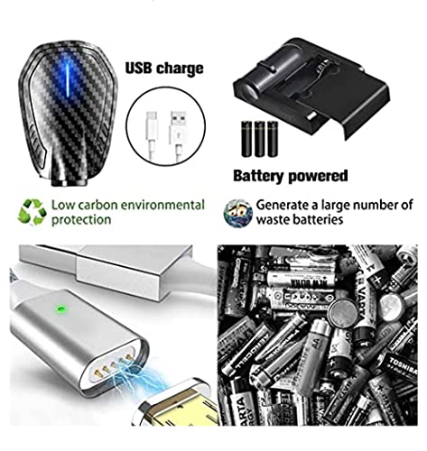 Car Door Lights,2Pcs Car Door LED Logo Projector Lights,Rechargeable Wireless Door Step Courtesy Welcome Lights Shadow Ghost Lights Fit for All Cars