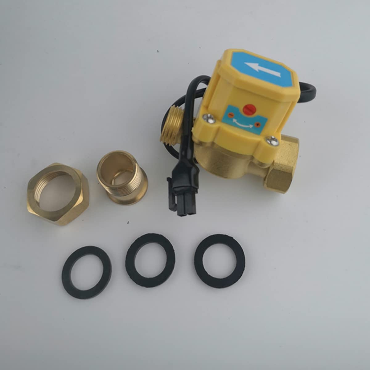 150W Automatische Booster-Pumpe 230V / 50Hz ¾ "× ½" Leistung 25L/min Wasserpumpe Booster-Pumpe mit Automatischem Durchflussschalter 15m / 49ft für Home Shower System