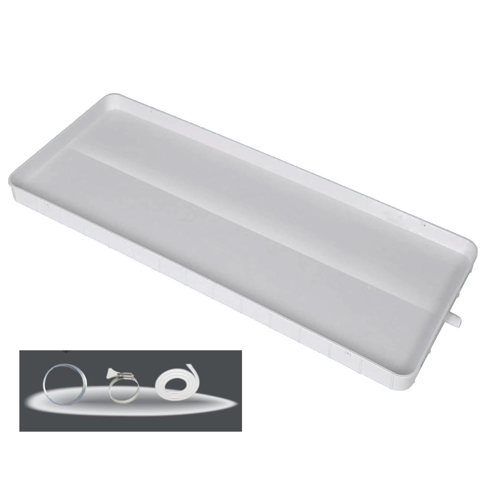 Amazon.co.jp: ドレンパン、ポータブルエアコンプラスチックトレイ凝縮