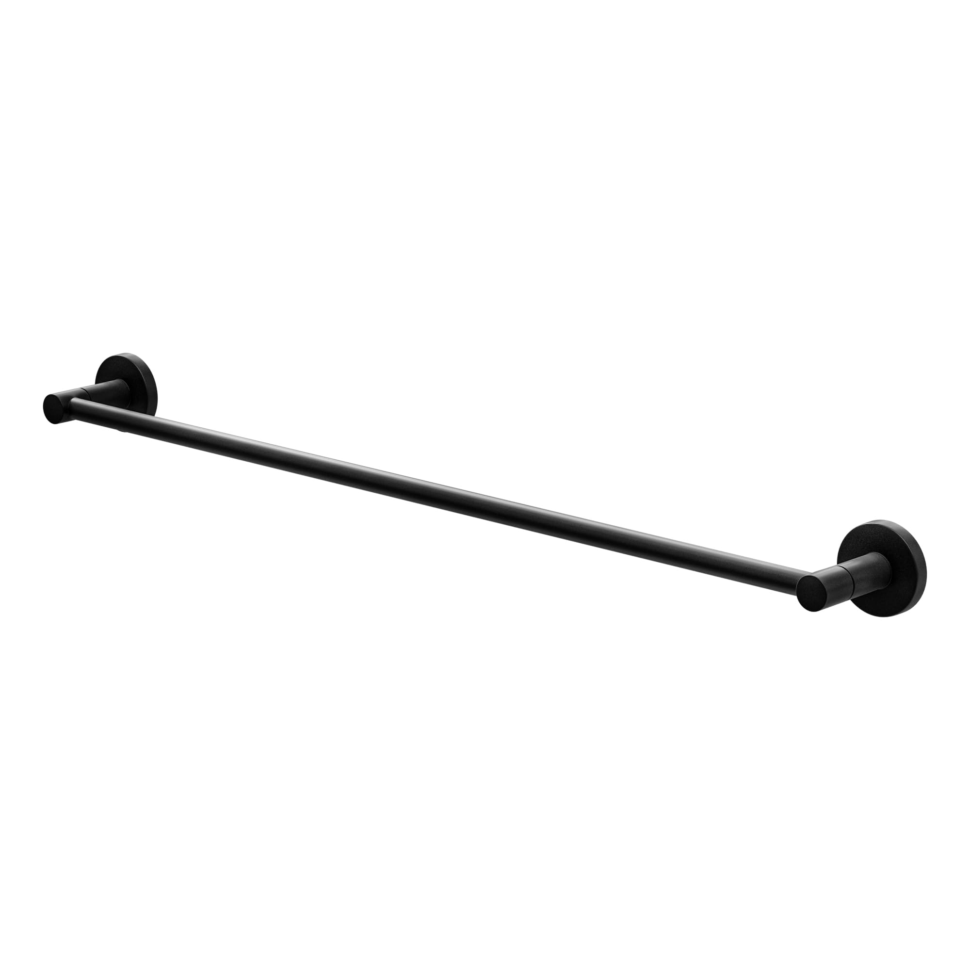 Amig - Bathroom Towel Rail Mod. Gorliz-2, Black, 65 cm
