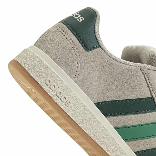 adidas Unisex Kinder Grand Court 00s Shoes Kids, Wonder Alumina/Collegiate Green/Court Green, 38 EU