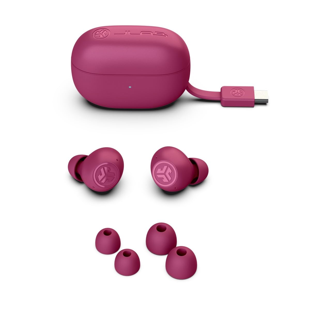 JLab Cuffie Bluetooth IEUEBGOANCRFUC124 - Marca EAN: 0810119072436