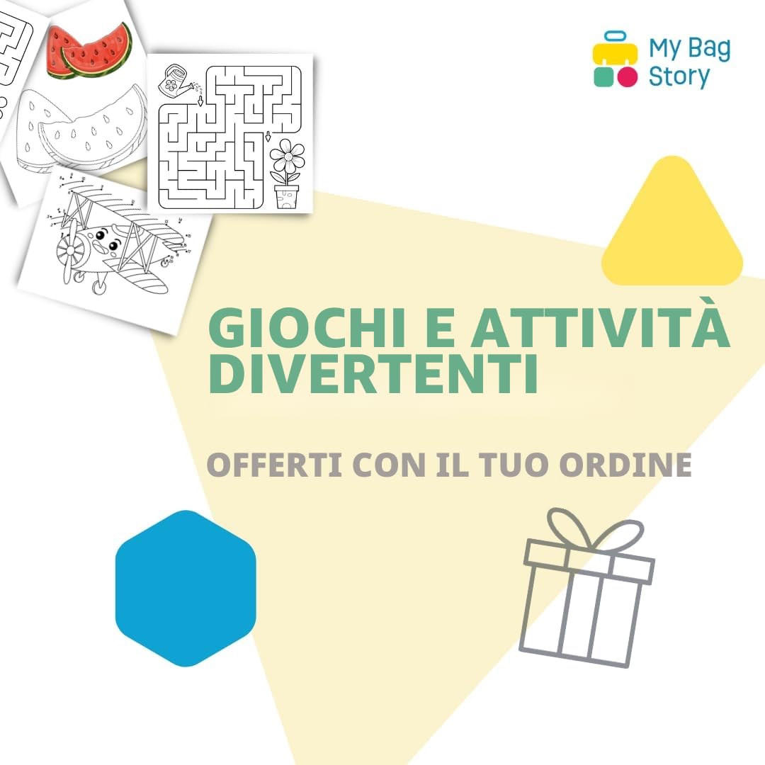mybagstory - Valigia - Stitch - Viola - Bambino - Bagaglio - Viaggio - Vacanze | Valigia da ragazza, misura 42 cm, ruote e idea regalo.