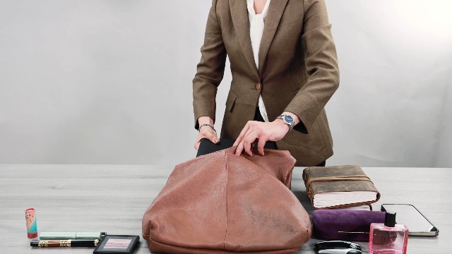 Bolso Tote de Cuero para Mujer Multipropósito Hobo miniatura 7
