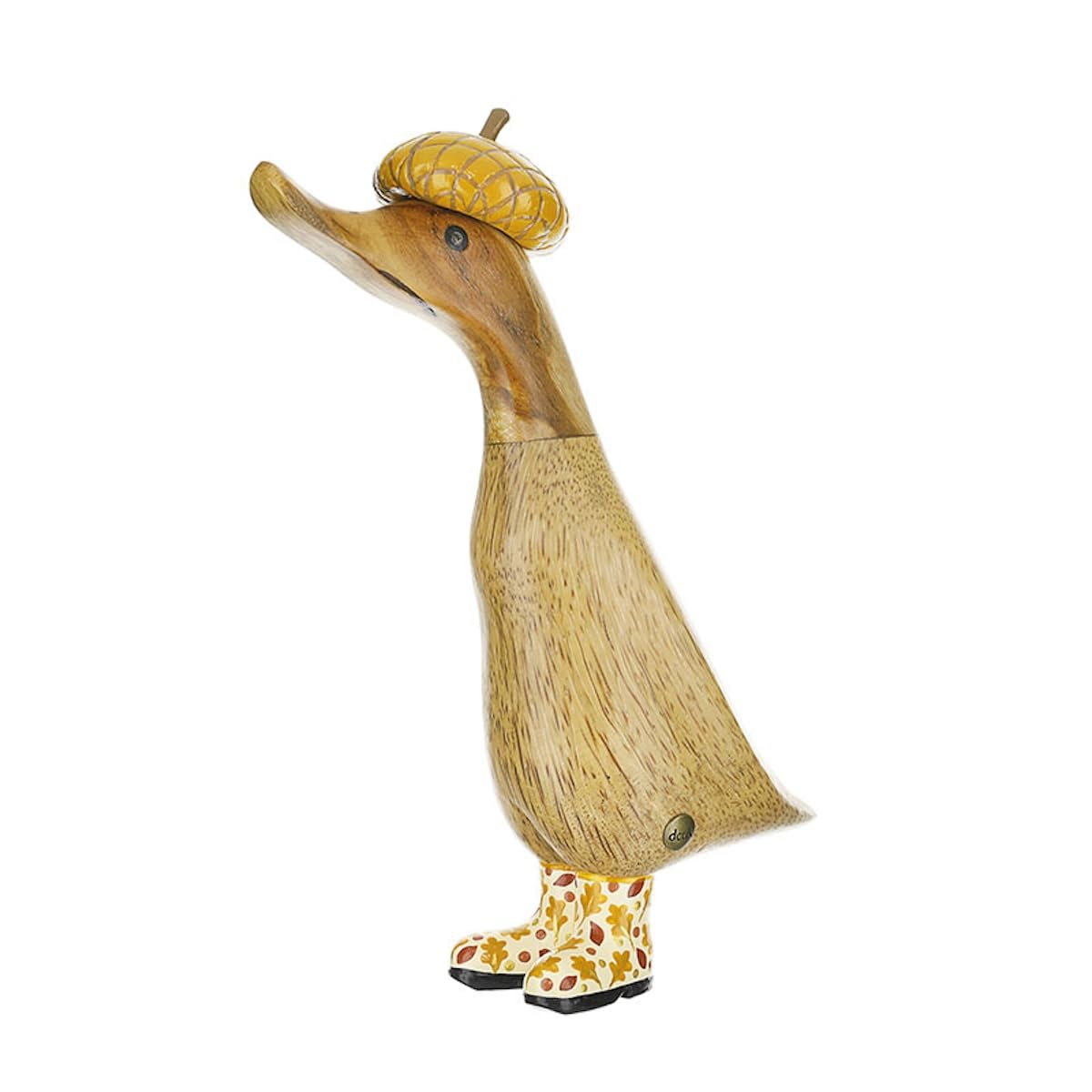 DCUK Wooden Acorn Hat and Welly Boots Duckling