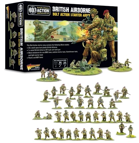 Bolt Action British Airborne Starter Army Warlord Games figurine jeu 28mm