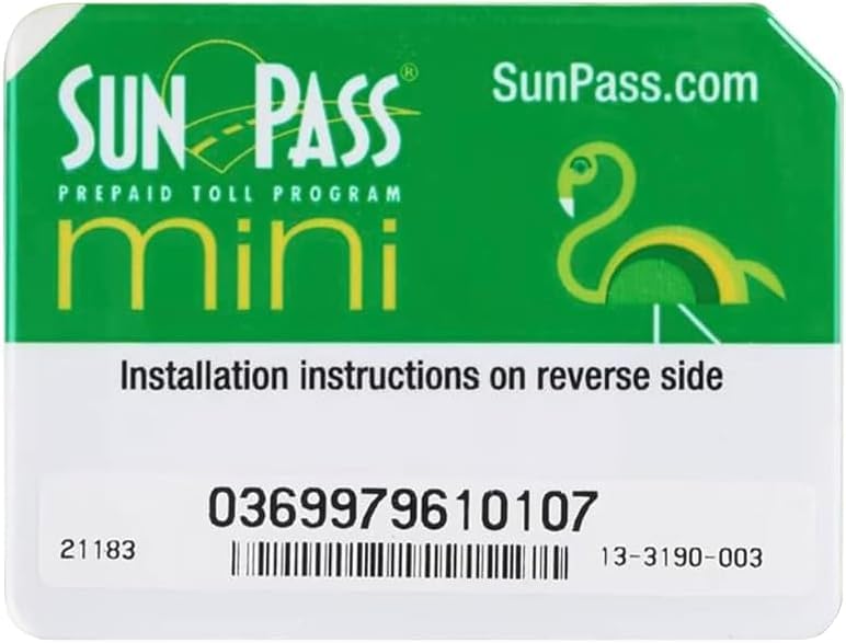Image of Sun Pass Pro Universal Toll Transponder - Prepaid Electronic Pass for Florida & 21 Additional States (PRO)