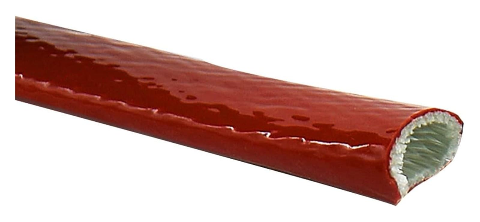 Manguera flexible de silicona, Manguito ignífugo de fibra de vidrio recubierto de silicona de 1 m, manguito de calor rápido for mangueras y cableado eléctrico, 65 mm(80mm)