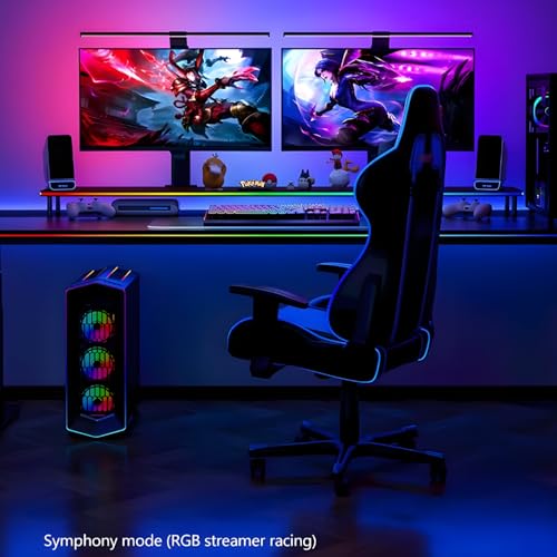 Image of Mitsuko Phantom G1 Screen Sync RGB Monitor Backlight for Upto 32 Inch Flat /Curved Monitors - Windows /Mac Software Only (Not for TVs), Music Mode Gaming LED Strip