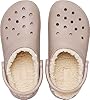 Crocs Unisex Classic Lined Clog, Mushroom Bone, 4 UK #1