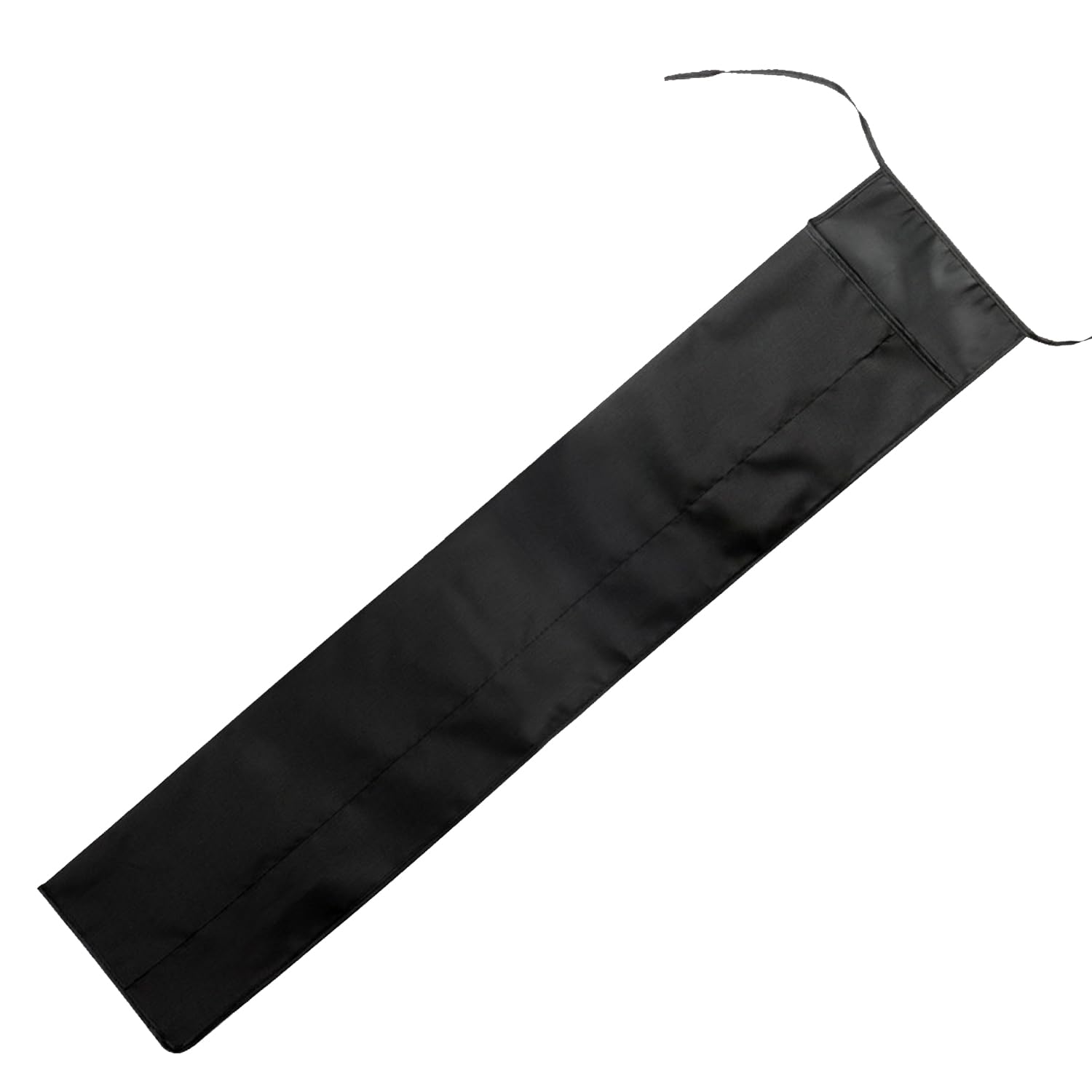 shirylzee 140cm Waterproof Oxford Cloth Fishing Rod Bag Cover Fishing Tackle Storage Bag Portable and Lightweight for Outdoor Fishing(Black)