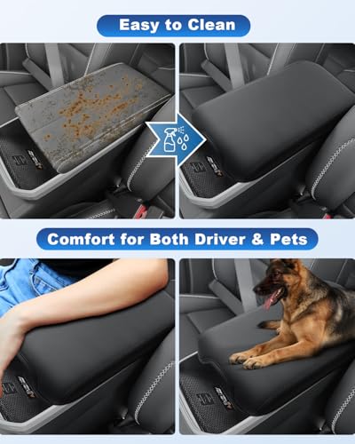 Image of CDEFG for 2025 2026 GMC Terrain Center Console Cover Armrest Cover, for 2025 2026 GMCTerrain (Elevation, AT4, Denali) Accessories Middle Console Pad Arm Rest Protector