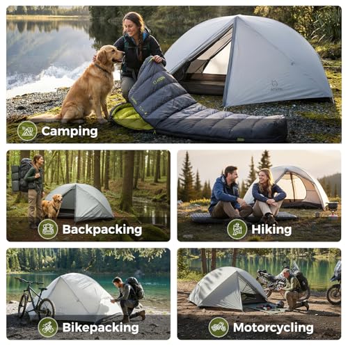 ATEPA 1-2 Person 4000MM+ Waterproof Tent