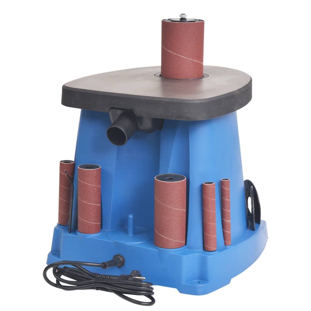 vidaXL Levigatrice a Mandrino Oscillante 450 W Blu Lucidatrice Sabbiatrice