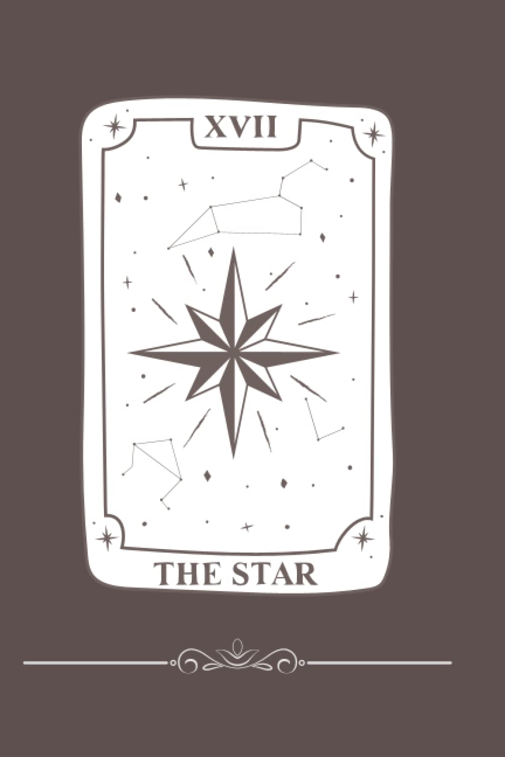 The Star Tarot Card Notebook: A Mystical Lined Journal for Magic, Spells, Witches, Wiccans, Manifestation, (6x9, 120 Pages)