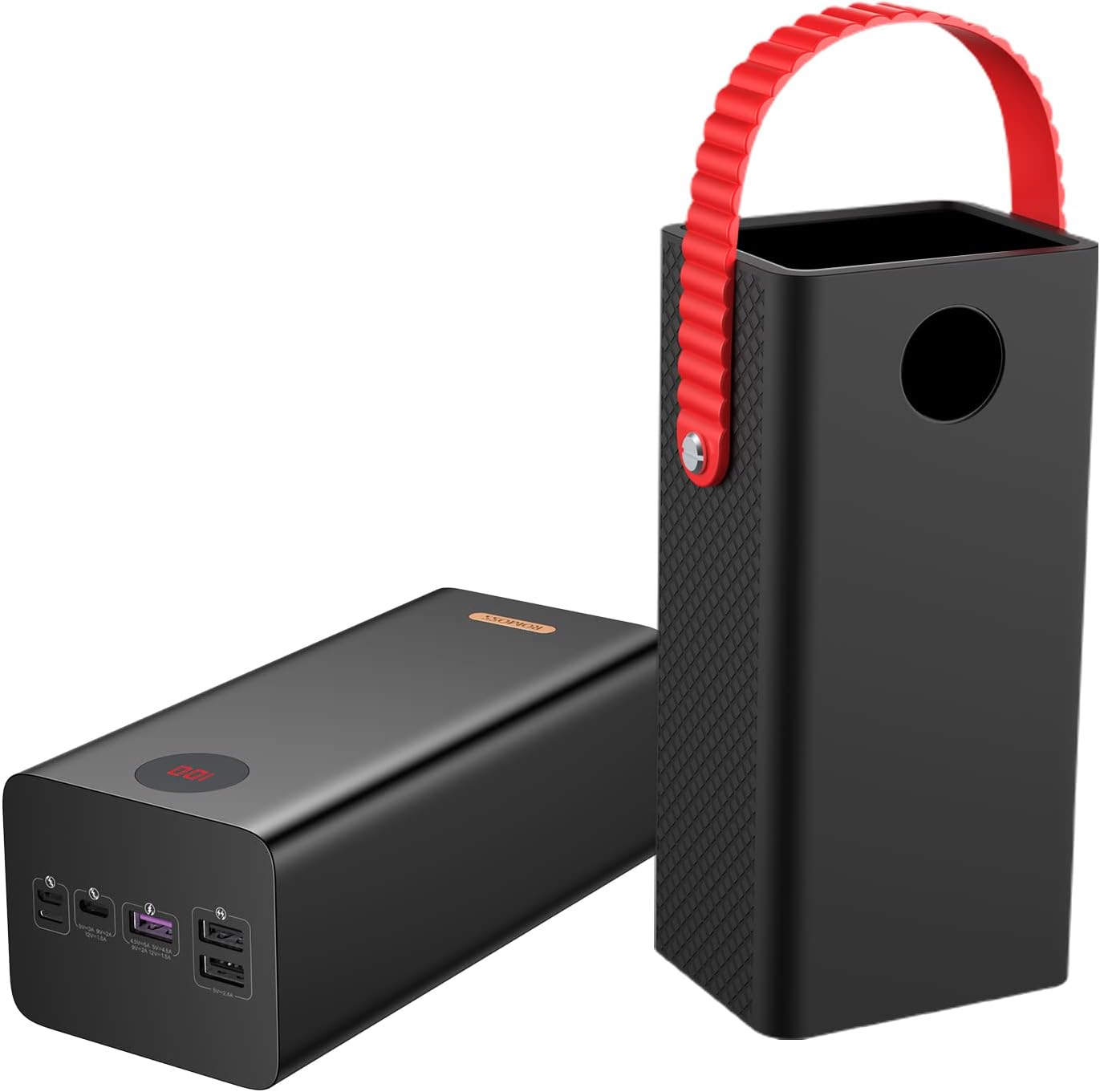 ROMOSS PEA60 60000mAh Power Bank + Silicone Case (Black)
