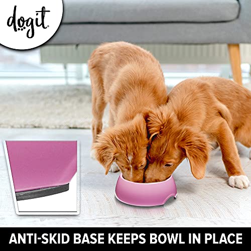 Dogit Hunde Antischling Napf, Hundenapf, 140ml, pink