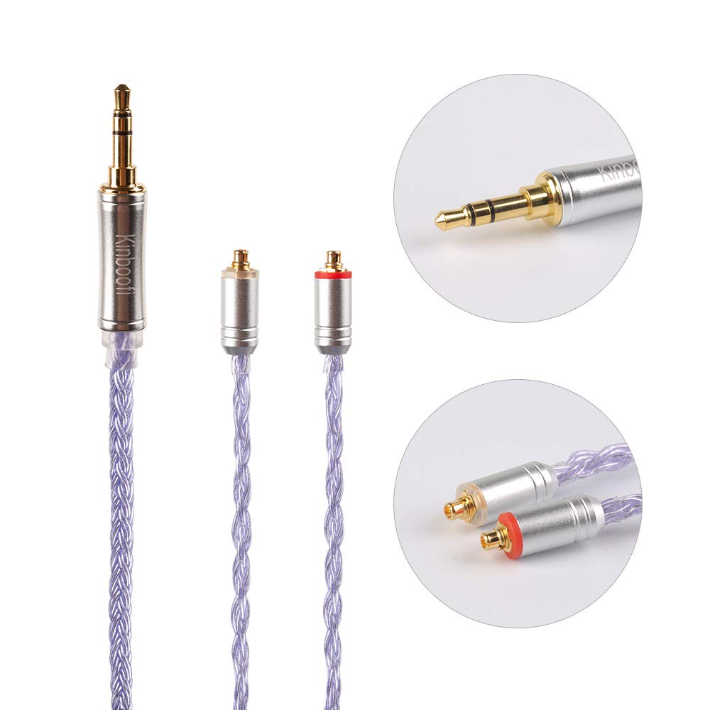 Amazon | KINBOOFI KBF4851 MMCXリケーブル 16芯 MMCX 3.5MM リ