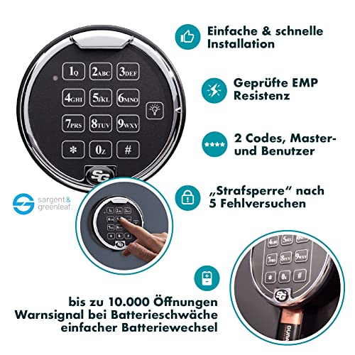 Waffenschrank Klasse 0 Secureo SafeHero für 9 Langwaffen