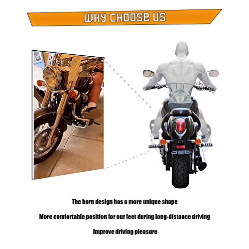 Kinglemc Engine Guard Highway Crash Bar For Kawasaki Vulcan 900 Vn900 Classic Custom 06-2019 (Silver) #TOP2
